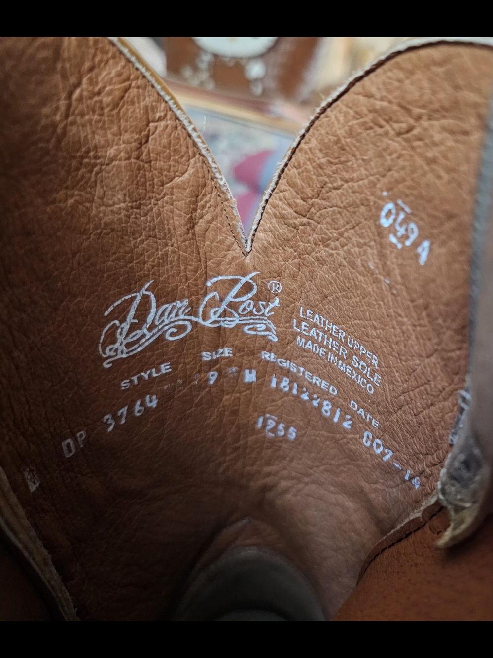 Dan Post Women's Circus Flower Western Boots - Picture 2 of 7